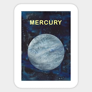 Mercury Poster Sticker